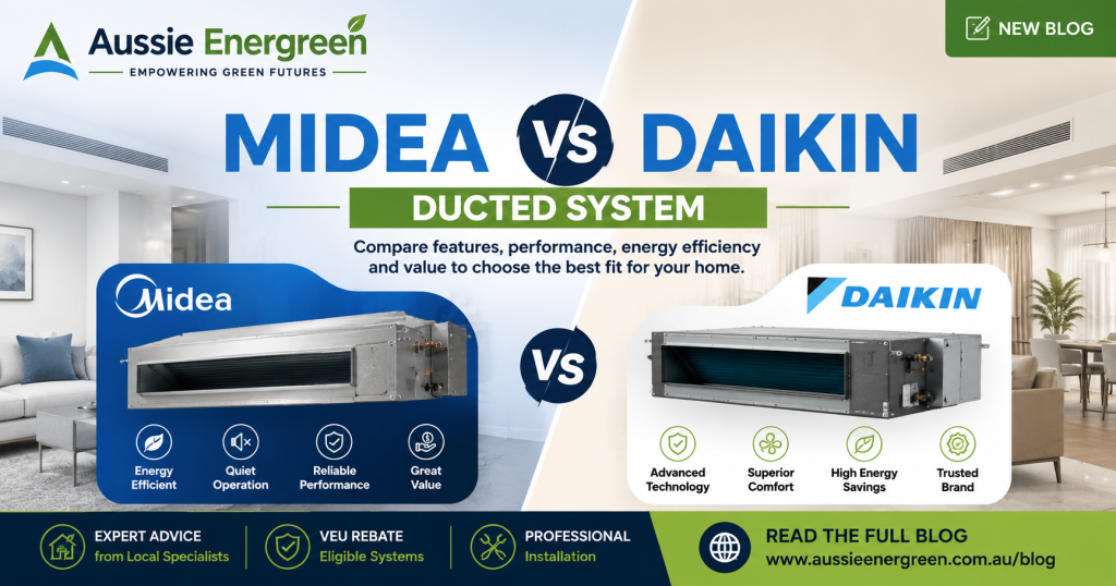 Midea vs Daikin Ducted Air Conditioning System