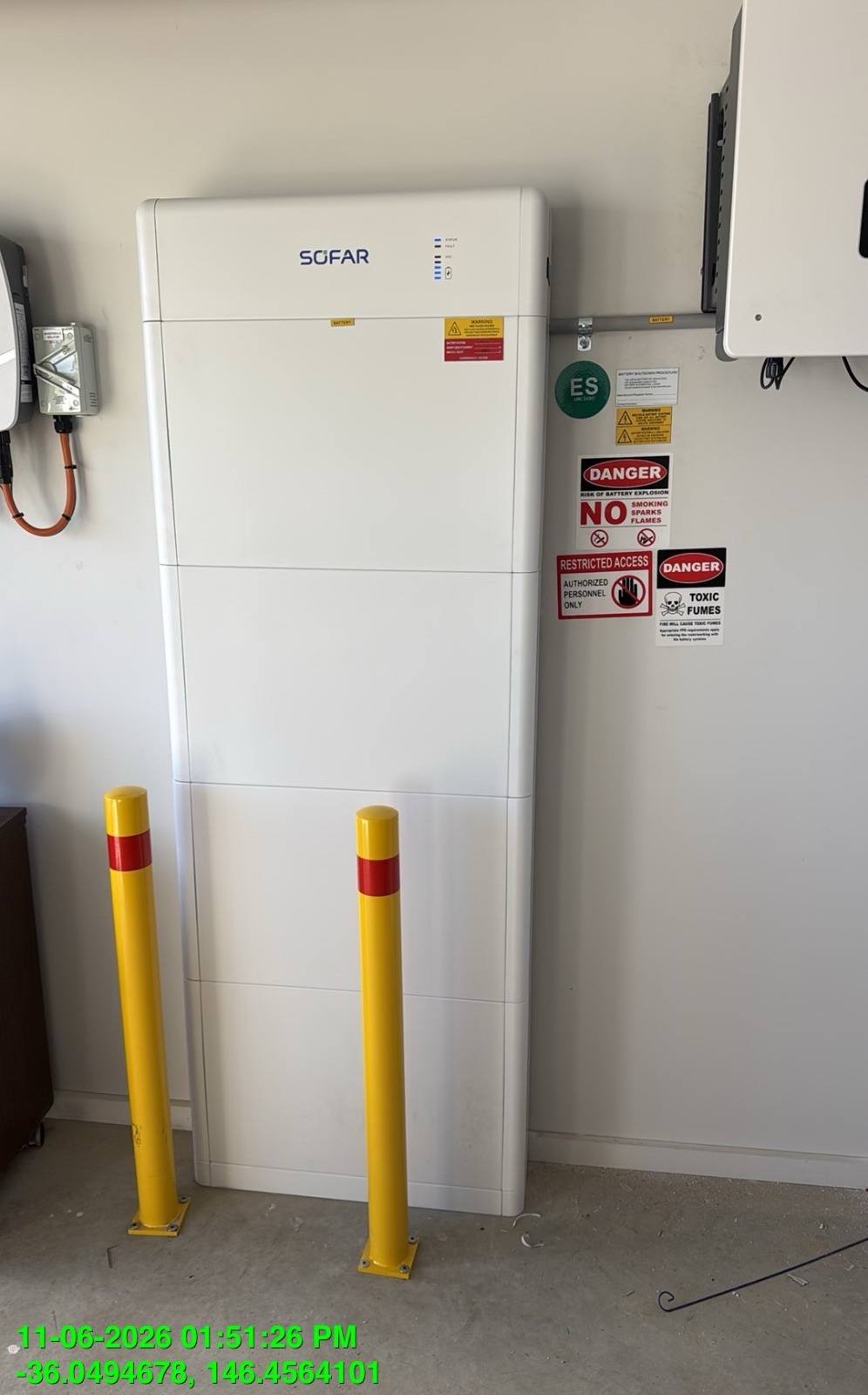 Aussie Energreen solar and battery installation
