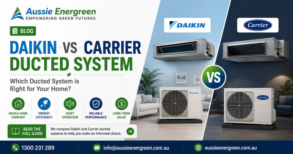 Daikin vs Carrier Ducted Air Conditioning